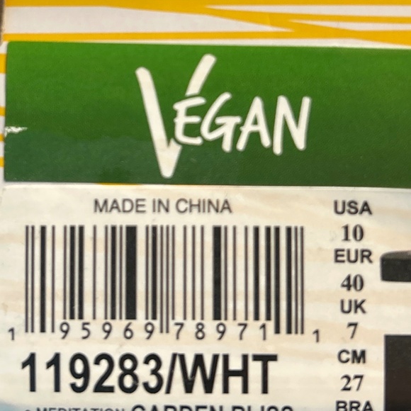 Skecher cali meditation garden bliss flip flops, white - Picture 5 of 5